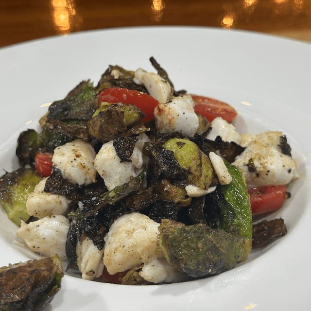 Sprouts and Crab.