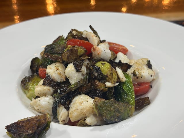 Sprouts & Crab.