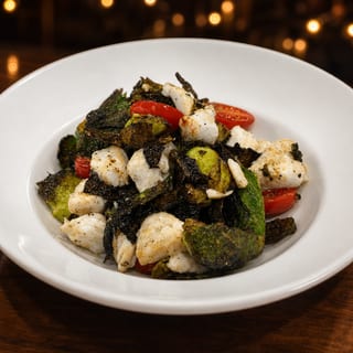Sprouts and Crab
